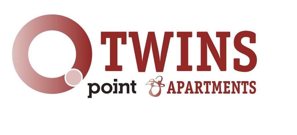 Point Twins Apartments Vrontados Bagian luar foto